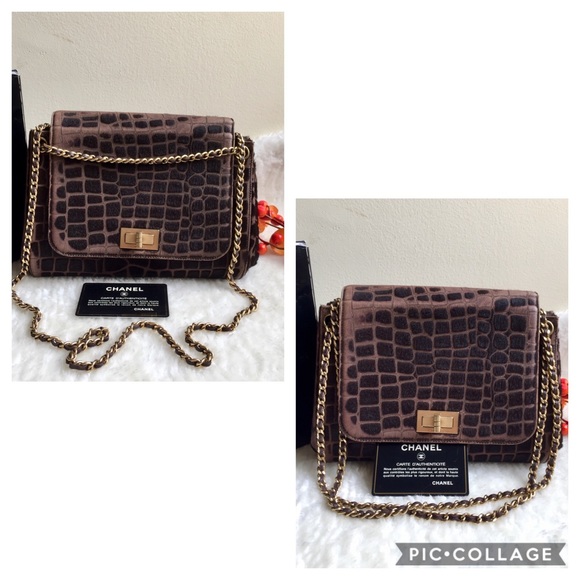 ‼️SOLD‼️ Chanel Giraffe Print Accordion Fur Bag - Picture 2 of 8